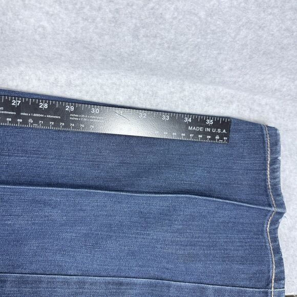 Cinch Grant Jeans Mens 38x36 (Fits 39x37) Med Wash Straight Leg Relaxed Fit - Picture 13 of 14
